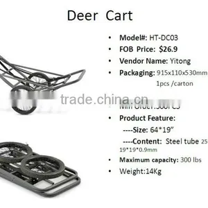 Deer Cart for Hunting /500 lb Capacity Game Cart by Kill Shot thumbnail-2