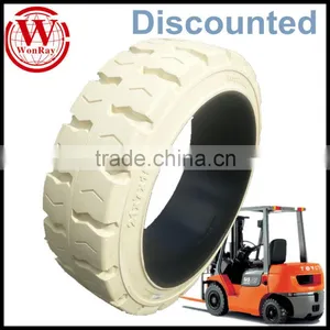 China Non Marking Press-on Solid Forklift Tires 21x7x15 Traction Style With Discounted Prices for Distributors thumbnail-1
