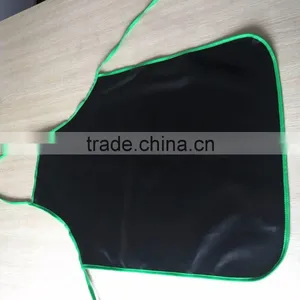Full Length New Style Bib Dishwasher Butcher Fish Cutting Apron With Green Closure Strips thumbnail-4