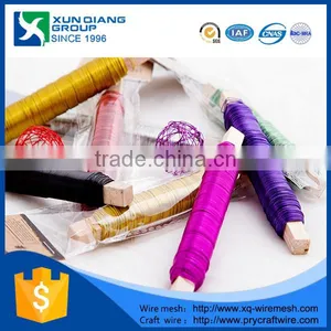 Xun Qiang Low Price Wholesale Bulk Color Painted Bendable Wire for Craft thumbnail-3
