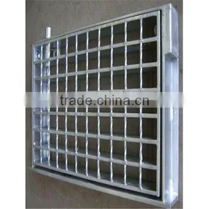 2015 Hot Sale High Quality Mild Platform Flooring Galvanized Welded Steel Grating thumbnail-5