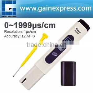 Digital EC Conductivity Meter Tester Water 0-1999 Us/cm With ATC & Electrode thumbnail-1