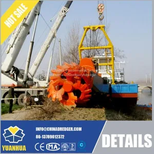 24 Inch Hydraulic Cutter Suction dredger sale/river Digging Sand dredger thumbnail-1