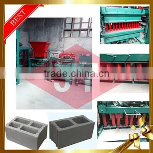 India Low Price Building Brick Hollow Interlocking Paver Moulds Automatic Cement Block Making Machine uk thumbnail-4