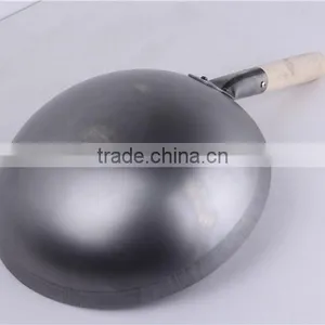 SGS Certificate Machine Made Coating Carbon Steel China Wok For Sale thumbnail-4