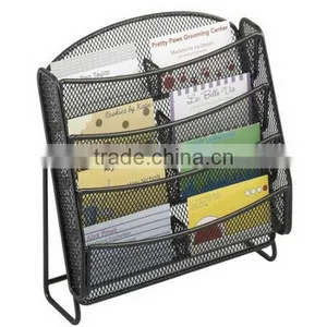 Wire Mesh Metal Business Card Display Rack thumbnail-1