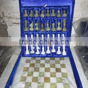 WHOLESALE 2017 NEW PRICE High Quality ONYX CHESS BOARDS WITH FIGURES thumbnail-2