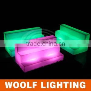 Waterproof Battery Powered Chargeable Led Mini Wine Show Rack thumbnail-1