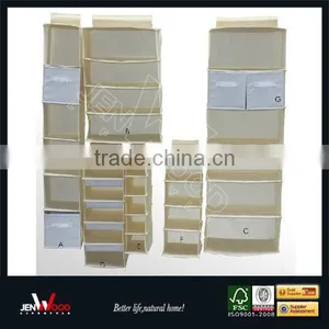 Fabric Hanging Fabric Drawer Shoe Organizer thumbnail-1