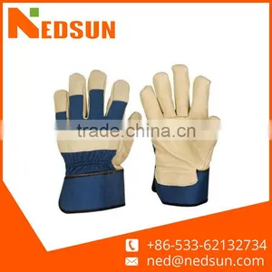 High Quality Customized Protective Cowhide Gloves for Working thumbnail-1
