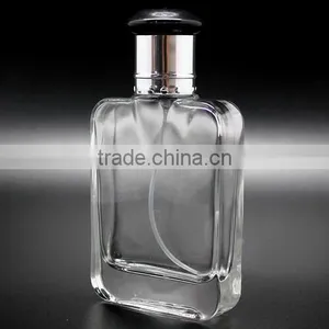 80ml Spray Perfume Bottle for Wholesale, High-end Lady Cosmetics Bottle, 80ml Clip Mouth Glass Bottle, With Lid thumbnail-2