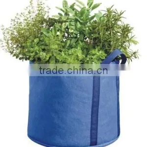 Reusable Felt Fabrics Vegetable Garden Non Woven Fabrics Grow Bag With Handle thumbnail-2
