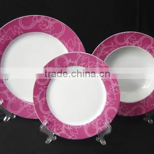Drinkware Cheap Plates, Pizza Warming Plate, Santa Holding Plate thumbnail-1