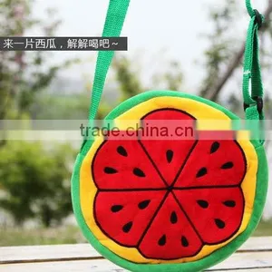 Promotional 20cm Kids Summer Watermelon Messenger Bag thumbnail-1