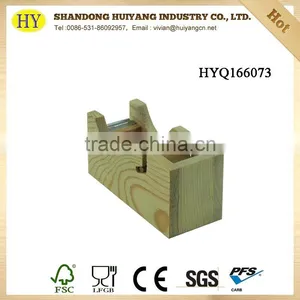 Wholesale Custom Pine Wood Tape Dispenser thumbnail-1