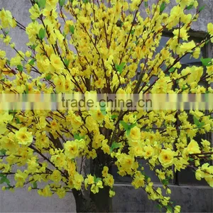 SJ201710059 Silk Cherry Blossom Tree Artificial Plastic Cherry Blossom Tree thumbnail-1