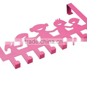 Color Stainless Steel Family Design Hanging Door Hook thumbnail-1
