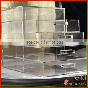 Acrylic Makeup Storage Boxes With 5 Drawers thumbnail-3