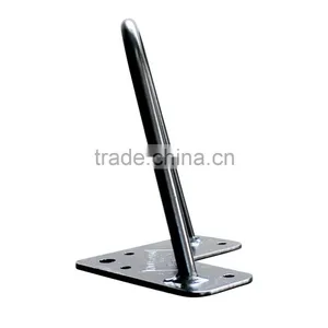 Home Furniture Hardware Black Powder Coated Cabinet Metal Hairpin Leg thumbnail-4