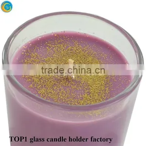 Mercury Glass Pendants Scented Frosted Glass Jar Handmade Soy Candle thumbnail-2