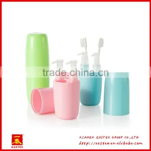 Hot Sell Good Quality Plastic Toothbrush Case Portable Travel Toothbrush Case Can Hold Shower Gel Shampoo thumbnail-5