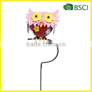 Cheap Owl Garden Stake Metal Handicraft for Garden Decoration Prices on Sale Owl Metal Owl Statues thumbnail-1
