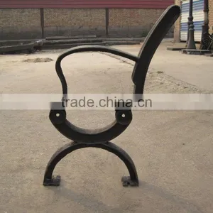 Garden Bench, Cast Alum Legs, Plastic Wood Bench thumbnail-2