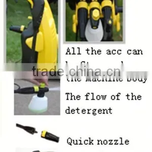 152644 1200W 85bar 6 Accessories 4.5L/Min Rated Flow High Pressure Washer Brush Motor thumbnail-6