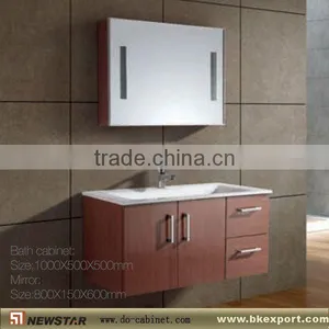Hot Soild Wood Bathroom Vanity Base Cabinet thumbnail-1