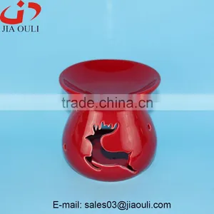 BSCI Audit Factory New Design Christmas Aroma Diffuser, Ceramic Oil Burner thumbnail-2