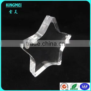 Customized Transparent Magnetic Acrylic Star Photo Block thumbnail-1