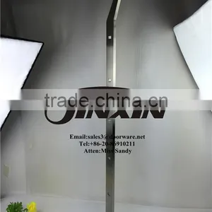 Four Star Hotel Top Balcony Flat Bar Balustrade With Hole thumbnail-1