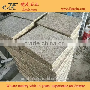 Split Patio Driveway Cheap Yellow Granite Paving Stone thumbnail-1