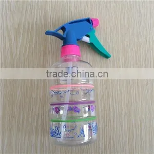 Transparent Plastic Color Garden Spray Bottle With Trigger thumbnail-1