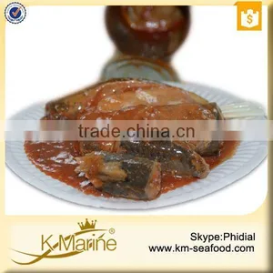 New Processing Easy Open End Wholesale Canned Mackerel in Tomato Sauce thumbnail-4