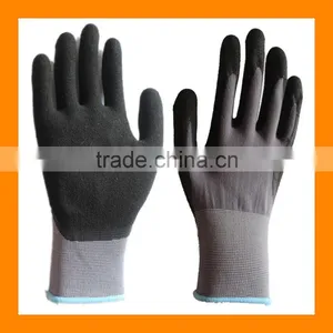 15 Gauge Nylon Spandex Liner Maxiflex Sandy Nitrile Grip Gloves thumbnail-1