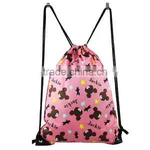 Day Backpack Use String Microfiber Bag With Drawstring thumbnail-6