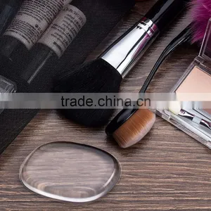 Soft Clear Silicone Powder Puff Good Quality Cosmetic Tools thumbnail-3