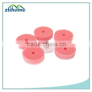Multicolor Double Sided Cleaner Dishwashing Round Sponge Pads With Suction Cup Pack thumbnail-1