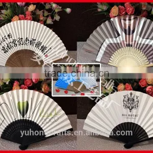 New Japanese Style Paper Fan Patterns Promotionally thumbnail-1
