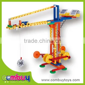 New Product DIY Building Blocks Truck Set Cute Sunlight Solar Toys thumbnail-1