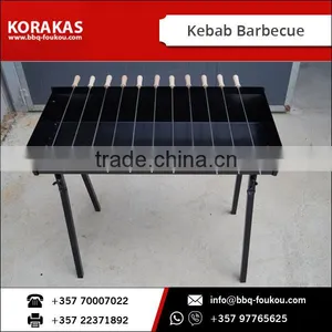 Small Kebab Barbecue Grill Table/ Kebab Charcoal Grill Available for Overseas Supply thumbnail-3
