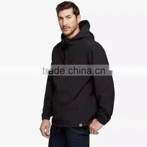 Pullover Style Waterproof Winder Water Resistant Nylon Windbreaker Jacket thumbnail-6