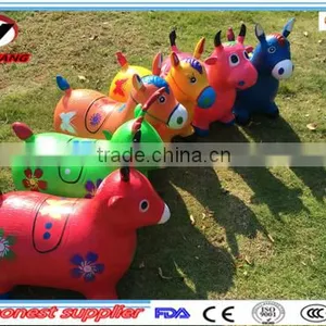 Big Jumping Horse Inflatable Toys PVC Animal thumbnail-3