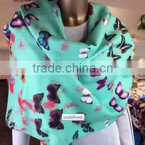 Custom Design Digital Printing Fashion Knitted Scarf thumbnail-1