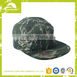 Wholesale Design Fasion Custom 5 Panel Camo Snapback Cap thumbnail-1
