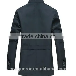 Fashion Wool Winter Coat Made to Measure Men Overcoat BCZ033 thumbnail-2