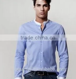 100% Cotton,Fashion,Business Men's Shirt BSRT0074 thumbnail-1