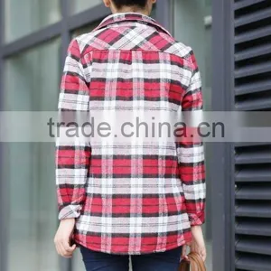 Used Flannel Shirts Long Sleeve Wholesale OEM China thumbnail-6