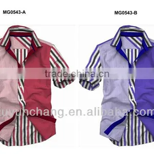 Formal Plaid Check Shirt Men Design Made in China thumbnail-6